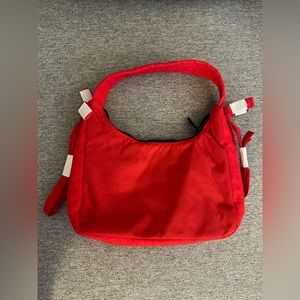 BAGGU X Sandy Liang Mini Bow Bag Candy Red (NWT)